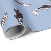 Koi-Fischverpackungspapier Geschenkpapier (Rolleneckpunkt)