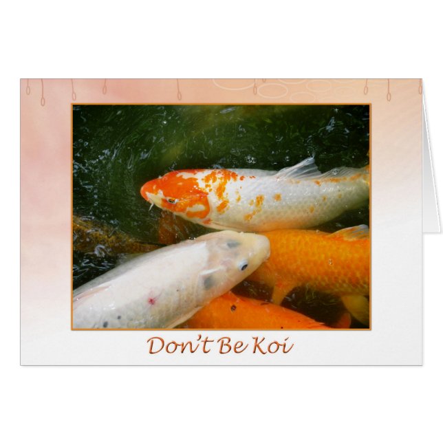 Koi Fish (Vorderseite (Horizontal))