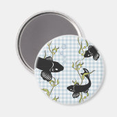 Koi Fish 2,25" Magnet (Vorderseite/Rückseite)