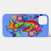 Koi Fish Art Case-Mate iPhone Hülle (Rückseite (Horizontal))