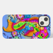 Koi Fish Art iPhone Hülle (Rückseite (Horizontal))