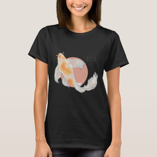 Koi Fish Art T-Shirt (Vorderseite)