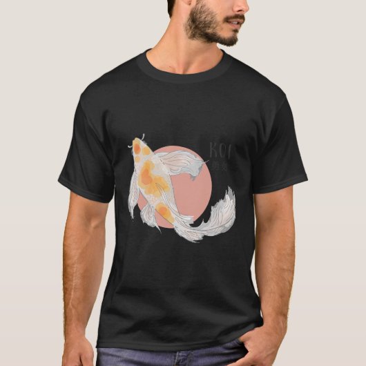 Koi Fish Art T-Shirt (Vorderseite)