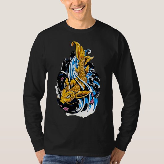 Koi Fish Art Work T-Shirt (Vorderseite)