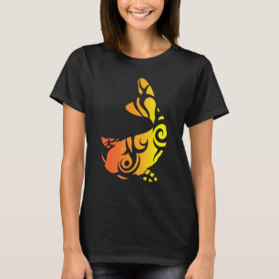 Koi Fish Artwork Tribal Tattoo Japanischer Wasserg T-Shirt
