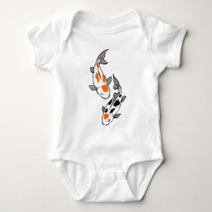 Koi Fish Baby Strampler