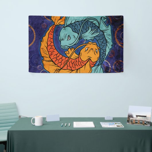 Koi Fish Banner (Messeveranstaltung)