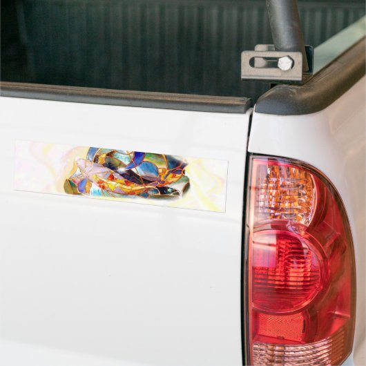 KOI FISH Bumper Sticker Autoaufkleber (Auf Lkw)