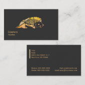 Koi Fish Business Card Visitenkarte (Vorne/Hinten)