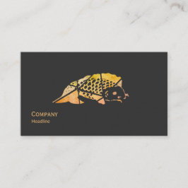 Koi Fish Business Card Visitenkarte