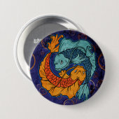 Koi Fish Button (Vorne & Hinten)