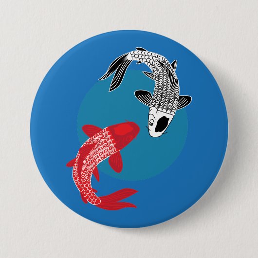 Koi Fish Button (Vorderseite)