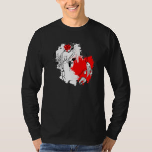 Koi Fish Carp Japanische Kultur Liebe T-Shirt