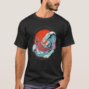 Koi Fish Carp Nishikigoi Japanisch Japan Kultur T-Shirt