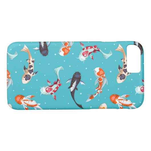 Koi Fish Case-Mate iPhone Hülle (Rückseite (Horizontal))