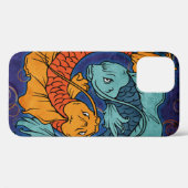 Koi Fish Case-Mate iPhone Hülle (Rückseite (Horizontal))