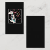 Koi Fish Cherry Blossom Japanischer Karpfenanbau Visitenkarte (Vorne/Hinten)