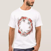 Koi Fish Circle 🐟 T-Shirt (Vorderseite)
