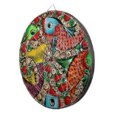 Koi Fish Dartscheibe (Vorderseite rechts)