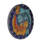 Koi Fish Dartscheibe (Vorderseite Links)