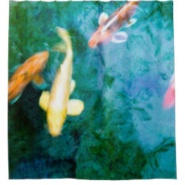 Koi Fish Duschvorhang