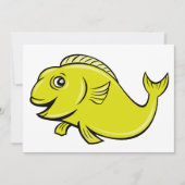 Koi Fish Einladungen (Vorderseite)