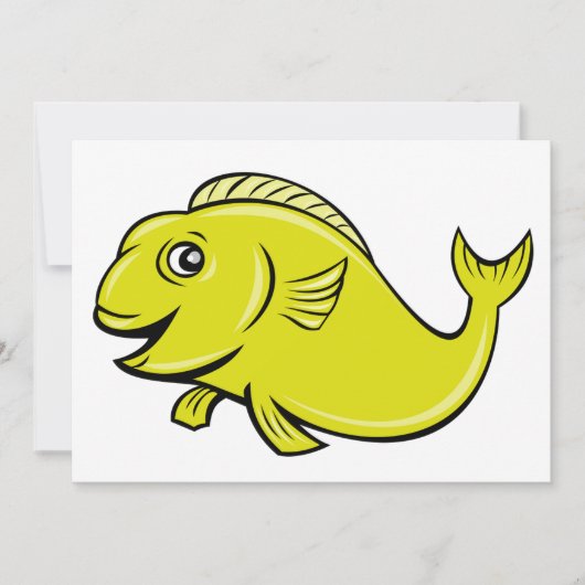 Koi Fish Einladungen (Vorderseite)