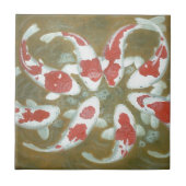 KOI FISH FLIESE (Vorderseite)