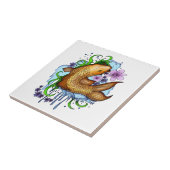 Koi Fish Fliese (Seite)