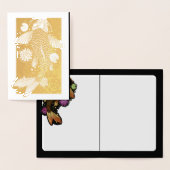 Koi Fish Folienkarte (Anzeige)