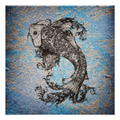 Koi Fish Fotodruck (Vorne)