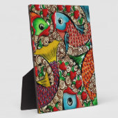 Koi Fish Fotoplatte (Seite)