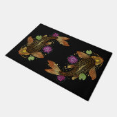 Koi Fish Fußmatte (Schrägansicht)