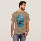 Koi Fish ‚GEBOREN OF DRAGONFLY‘ T-Shirt (Vorne ganz)