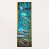 KOI FISH Geboren von Dragonfly Yogamatte (Rückseite)