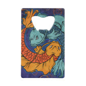 Koi Fish Geldbeutel Flaschenöffner (Rückseite)