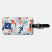 Koi Fish Gepäcktag Gepäckanhänger (Vorderseite horizontal)