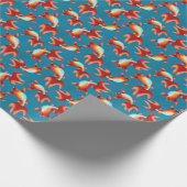 Koi Fish Geschenkpapier (Ecke)