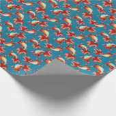 Koi Fish Geschenkpapier (Ecke)