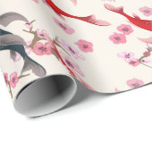 Koi Fish Geschenkpapier (Rolleneckpunkt)
