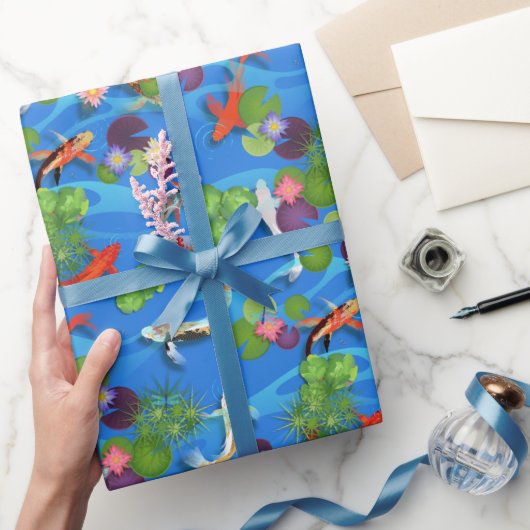 Koi Fish Geschenkpapier (Schenken)