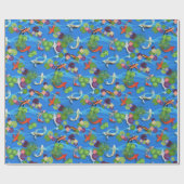 Koi Fish Geschenkpapier (Flach)
