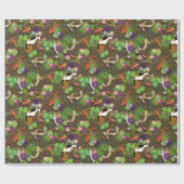 Koi Fish Geschenkpapier (Flach)