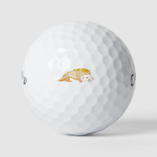 Koi Fish Golf Balls Golfball (Vorderseite)