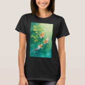 Koi Fish Harmonie im Teich T-Shirt (Vorderseite)