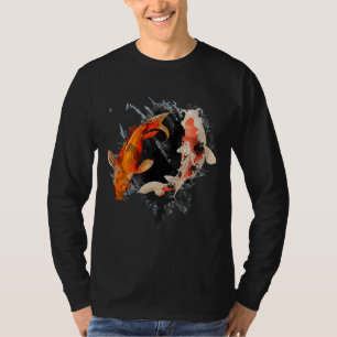 Koi Fish I Koi Carp Pond Japan Tattoo T-Shirt