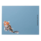 Koi Fish Illustration Stationery, Writing Paper Notizblock (Vorderseite)