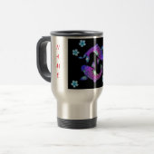 KOI FISH INDIVIDUELLE NAME REISE MUG REISEBECHER (Vorderseite Links)