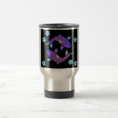 KOI FISH INDIVIDUELLE NAME REISE MUG REISEBECHER (Mittel)