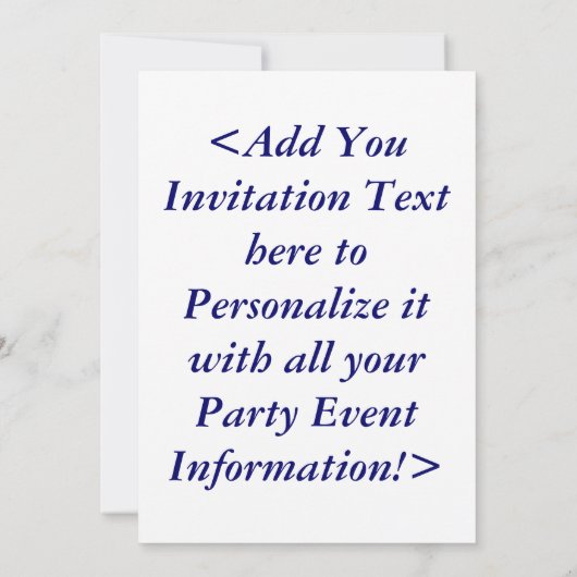 Koi Fish Invite Einladung (Rückseite)